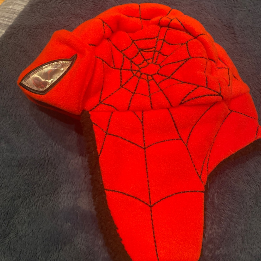 Baby Gap Spider-Man Boys Winter Hat size s/m - pretty much brand new